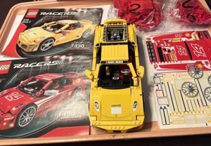 RARE LEGO Racers 8143 Ferrari 1:17 F430 Challenge 690 pieces Manuals (No Box) - Picture 1 of 1