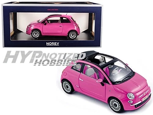 NOREV 1:18 2010 FIAT 500 DIE-CAST PINK 187752 - Image 1 of 1