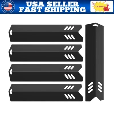 5PCS Porcelain Steel Grill Heat Shield Plate for Backyard Dyna-glo 15 x 3-13/16