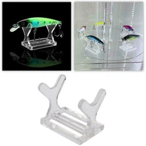 Fishing Lure Display Stand Easels Transparent Display AU Rack A9U3 - Picture 1 of 8