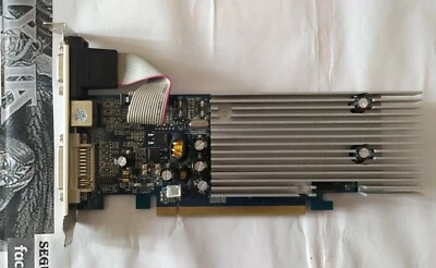 Nvidia Geforce 7200 GS GF7200GS 256MB DDR2 64-bit VGD DVI TV OUT - Immagine 1 di 2