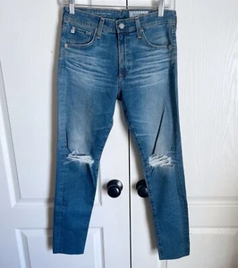 NWT Adriano Goldschmied Med Wash Farrah Skinny Ankle High Rise Size 29 - Bild 1 von 4