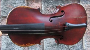 Antike Nicolaus Amatus Fecit in Cremona Violine mit Bogen & Holzkoffer PLUS - Bild 1 von 24