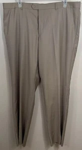 Pantalones de vestir SAGGIO Italia caqui para hombre ESTILO M62f 44W necesitan adaptarse a tu estilo - Imagen 1 de 5