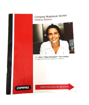 Compaq Notebook Series Start Up Manual 2005 - Image 1 of 4