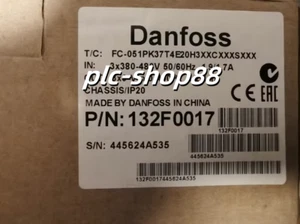 Danfoss 132F0017 FC-051PK37T4E20H3XXCXXXSXXX Drive New free ship - Picture 1 of 3