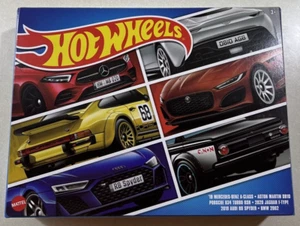 NEW 2023 Hot Wheels - Euro 6 Pack Box Set - PORSCHE, MERCEDES & BMW - Picture 1 of 3