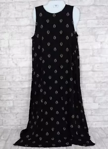 J Jill Kleid Wearever Midi Tank Damen mittel zierlich schwarz reife Arbeitskleidung klassisch - Bild 1 von 10