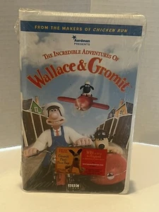 The Incredible Adventures of Wallace & Gromit (VHS, 2001) Aardman video NEW! - Picture 1 of 5