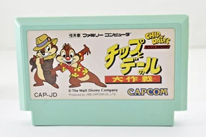 CHIP'N DALE'S 1 Rescue Rangers Daisakusen Nintendo Famicom FC NES JpGames - Picture 1 of 6