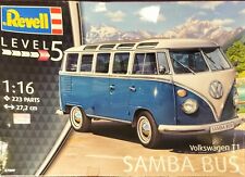 REVELL 1:16 VOLKSWAGEN T1 SAMBA BUS Model Van Kit #07009 Van *SEALED BAGS*