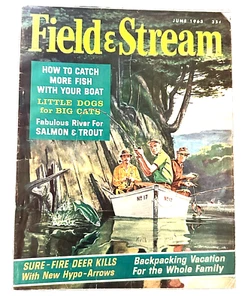 Field & Stream Magazine, June 1963 Hunting Fishing Camping Adverts - Picture 1 of 3