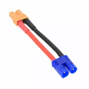 EC2 Male to XT30 Female cable 16AWG 5CM wire For RC Battery Hobbies Toys FPV UAV - Picture 1 of 2