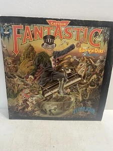 - Elton John And The Brown Dirt Cowboy Vinyl Album Record Lp - Picture 1 of 5