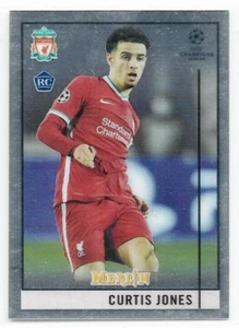 Curtis Jones Liverpool 2020-21 Topps Merlin UEFA League Rookie #41 - Picture 1 of 1