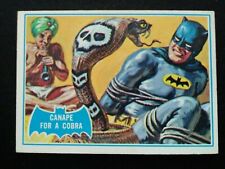 1966 Topps Batman Series B "Blue" Bat # 6B Canape for a Cobra (EX)