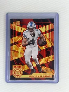 2024 Panini The National-Amon Ra St Brown #CB8, SP Case Breaker, Detroit Lions - Picture 1 of 2