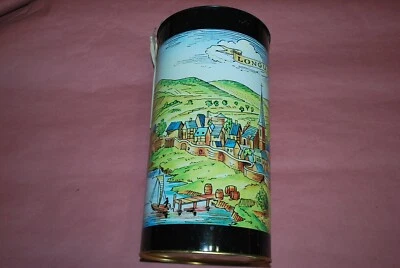 Vintage Schmitt Sohne Longuich Tin Can 13.5" tall - Image 1 of 4