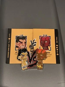 LLAVERO ESMALTE KIDROBOT X STREET FIGHTER E. HONDA VS DHALSIM - Imagen 1 de 2