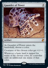 Gauntlet of Power - Foil x1 Magic the Gathering 1x Time Spiral Remastered mtg ca