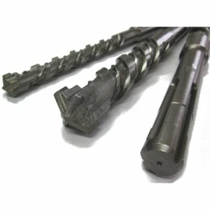 SDS Max Bohrer Kreuzschneide 280-1200mm Länge 12-45 mm Durchmesser Doppelwendel - Bild 1 von 6