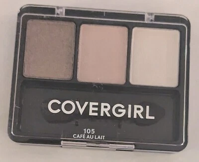 (2) Covergirl Eye Enhancers Eyeshadow Sealed 0.14 oz Each 105 - Cafe Au Lait 047 - Image 1 of 2