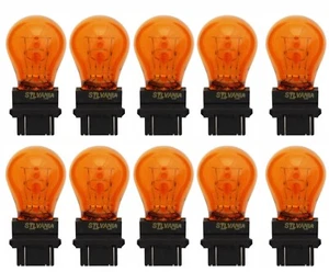Sylvania LongLife 3757AK 26.9W 8W Ten Bulbs Front Turn Signal Replacement Park - Picture 1 of 9