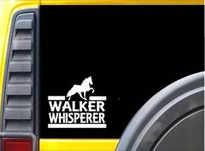 Tennessee Walker Whisperer Pegatina J875 6 pulgadas calcomanía de caballo - Imagen 1 de 1