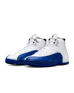 CT8013-140 Nike Air Jordan 12 Retro White and Game Royal (Men's) - Picture 1 of 10