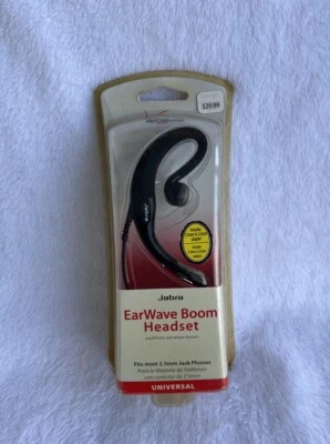 Jabra EarWave Boom Headset for 2.5mm Jack New and Sealed NIB - Image 1 of 4