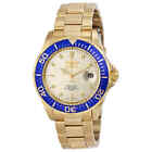 Invicta Pro Diver Light Champagne Dial Gold Ion-plated Men's Watch 14124