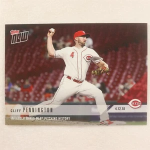 2018 Topps Now Card #73: Cincinnati Reds Cliff Pennington - Picture 1 of 1
