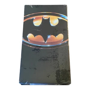 BATMAN 1989 VHS - Warner Home Video Watermark - Factory Sealed First Print - Picture 1 of 7