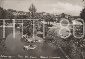 SALSOMAGGIORE - VIALE DELL' IMPERO - STAZIONE FERROVIARIA (PARMA) 1941 - Picture 1 of 1