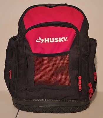 NUEVA Mochila Husky 18” Resistente al Agua para Lugar de Trabajo con Base Impermeable Foto 1 de 4