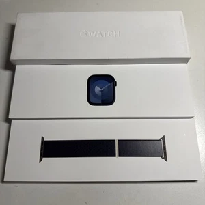 Apple Watch Series 9 (GPS + LTE) 45MM Midnight Aluminum Case Midnight Sport Loop - Zdjęcie 1 z 16