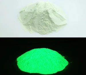 Pigmento luminoso en polvo verde brillante en la oscuridad 50 g para manualidades hágalo usted mismo multiusos - Imagen 1 de 6