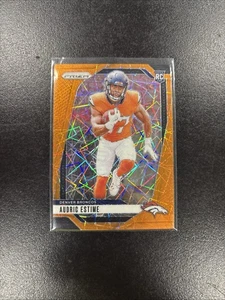 AUDRIC ESTIME 2024 Panini Prizm - Rookies Orange Laser Prizm #306 (RC) - Bild 1 von 2