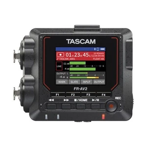 TASCAM FR-AV2 32-Bit Float 2ch Portable Field Recorder and Timecode Generator - Picture 1 of 8