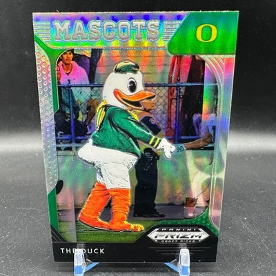 The Duck Silver Prizm Mascots Oregon Ducks 2019 Panini Prizm Draft Picks #86 - Image 1 of 2