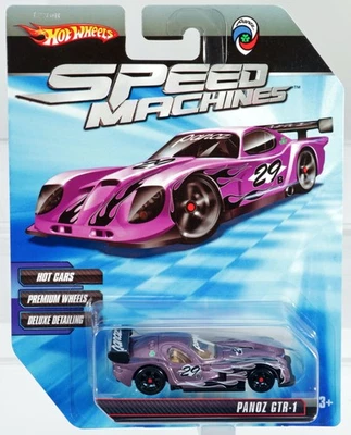 Hot Wheels Panoz GTR-1 Speed Machines Series - R8506 NRFP 2009 Purple 1:64 - Image 1 of 4