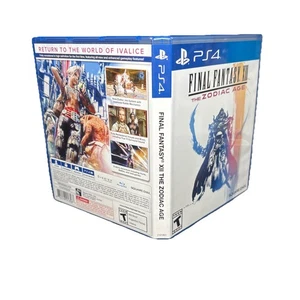 Final Fantasy XII: Zodiac Age Sony PlayStation 4 Tested Working - Picture 1 of 3