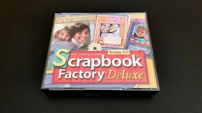 Art Explosion SCRAPBOOK FACTORY DELUXE Version 3.0, Nova Development 2005 - Image 1 of 4