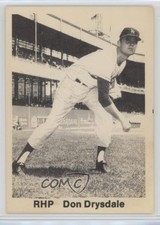 1975 TCMA All Time Brooklyn/Los Angeles Dodgers Black Don Drysdale HOF