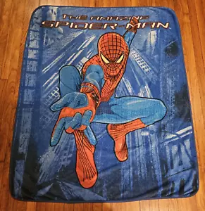Spider Man Throw Blanket 57" X 46" Soft Plush Fleece Toy - Picture 1 of 15