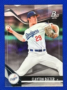 2021 Bowman Platinum Top Prospects Clayton Beeter TOP-13 Dodgers 88G - Picture 1 of 2