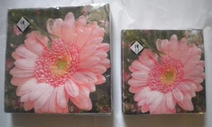 Servilletas Mesafina TEMA DE FLORES Cóctel o Almuerzo Talla 3 capas 20 unidades ~ Alemania - Imagen 1 de 2