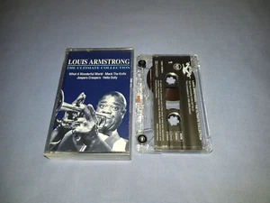 LOUIS ARMSTRONG THE ULTIMATE COLLECTION CASSETTE TAPE ALBUM - Picture 1 of 2