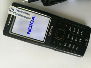 Nokia Classic 6500 - Black (Unlocked) Cellular Phone 6500C - Picture 1 of 9