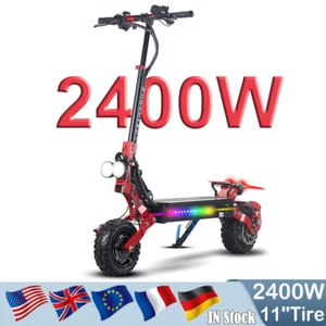 2400W Dual Motors E-Scooter Elektro Roller Scooter Offroad 55km/h 48V 21AH Akku - Bild 1 von 12